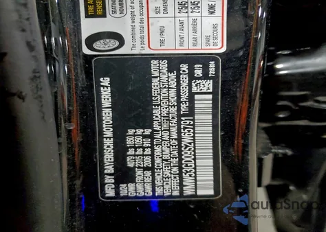 2025 Mini Cooper S z USA, uszkodzony, nr VIN WMW53GD09S2W65791